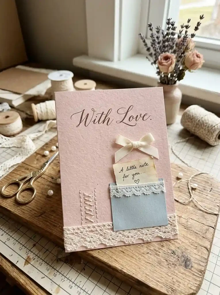 10. Pocket Message Lingerie Card