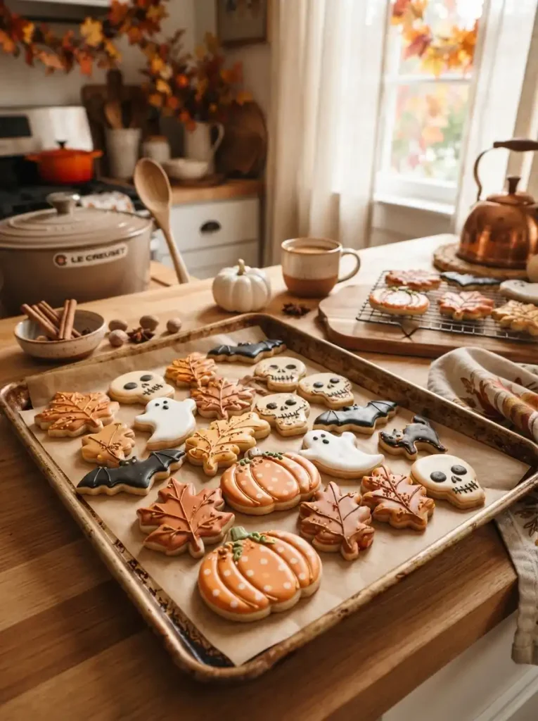 10. Pumpkin Spice Sugar Cookies