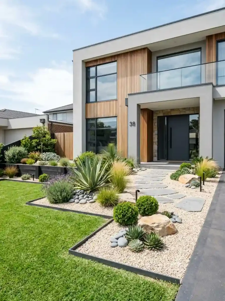10. Use Decorative Gravel to Define Planting Areas