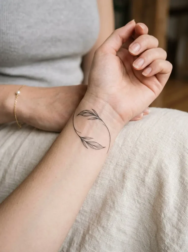 11. Delicate Leaf Arc