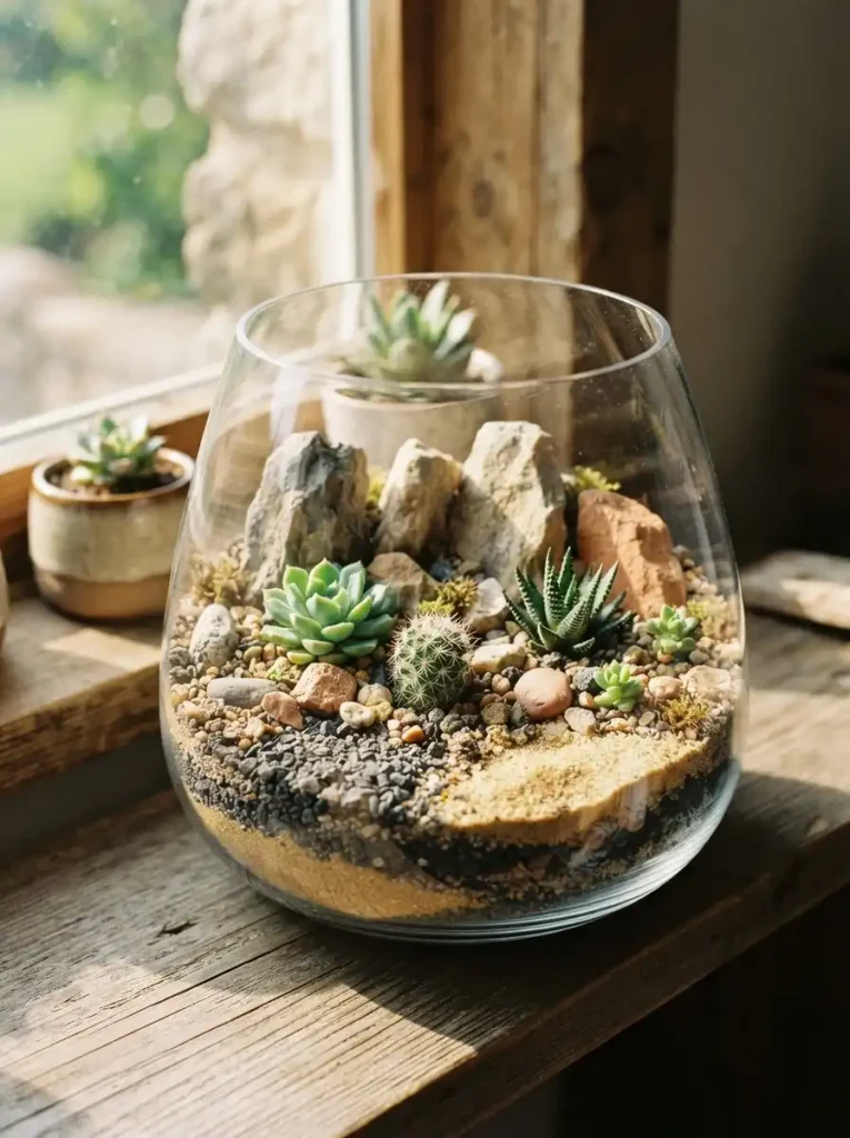 11. Desert Landscape Terrarium