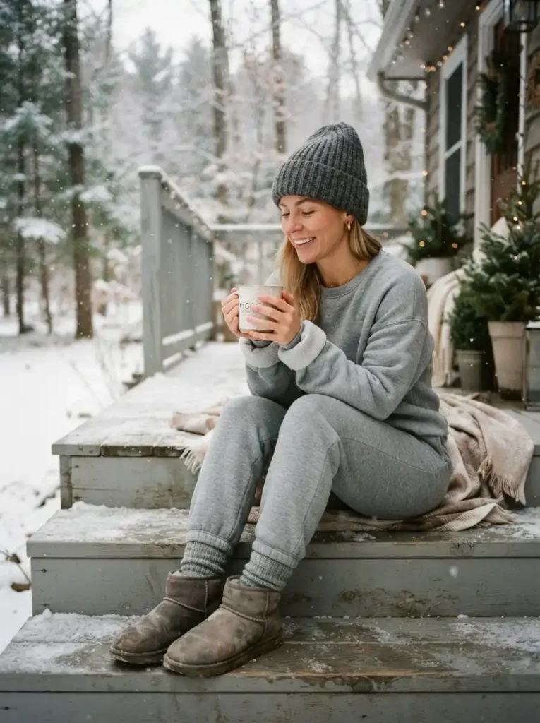 11. Fleece-Lined Comfort Set