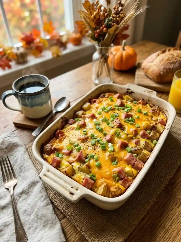 11. Ham, Potato and Egg Breakfast Casserole