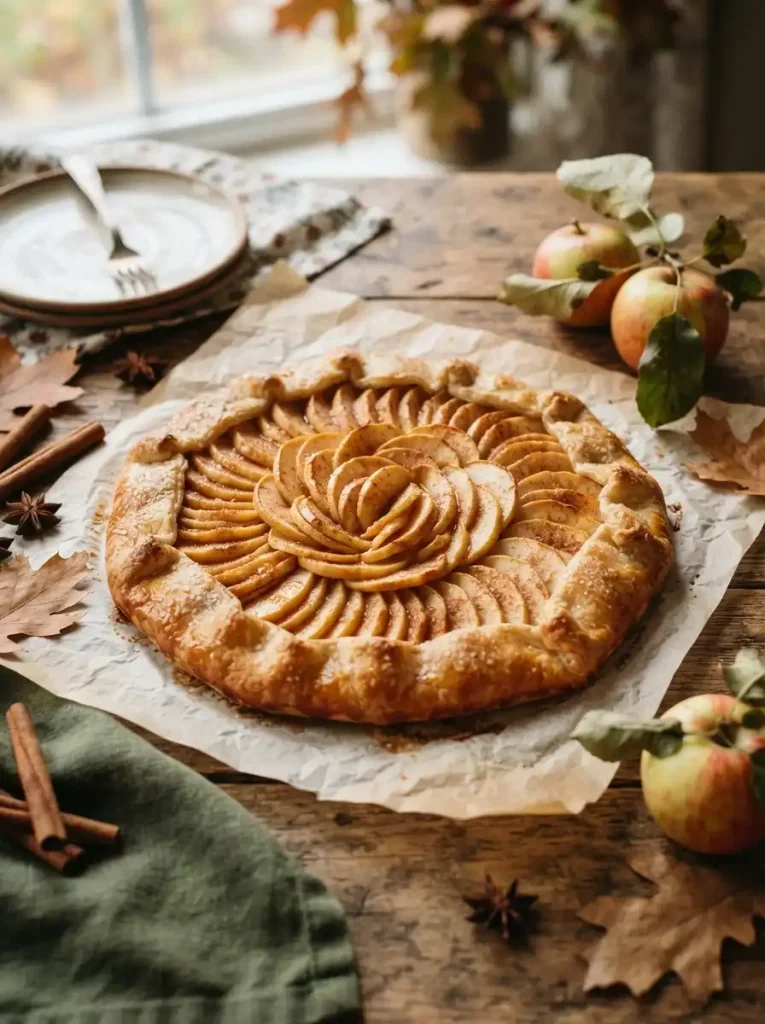 11. Rustic Apple Cinnamon Galette