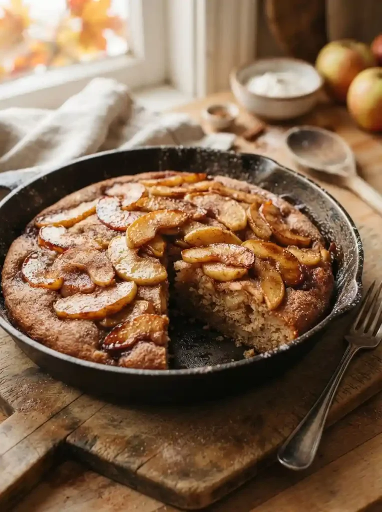 11. Skillet Apple Cinnamon Cake