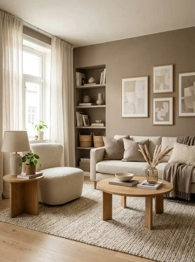 11. Use One Color Family Throughout the Room