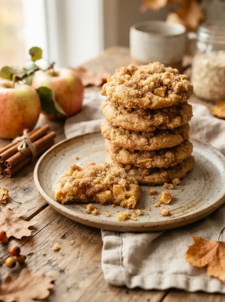 12. Apple Cinnamon Crumb Cookies