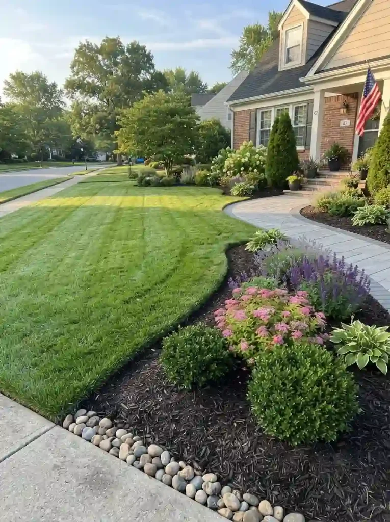 12. Define the Lawn With Crisp Edging