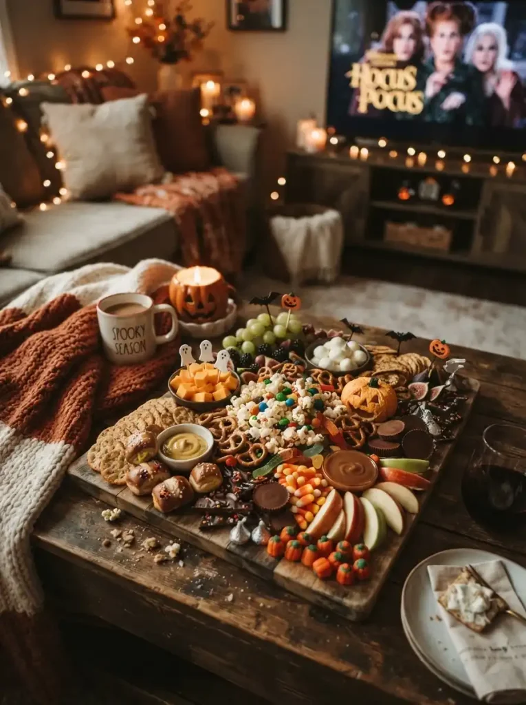 12. Halloween Movie Night Board