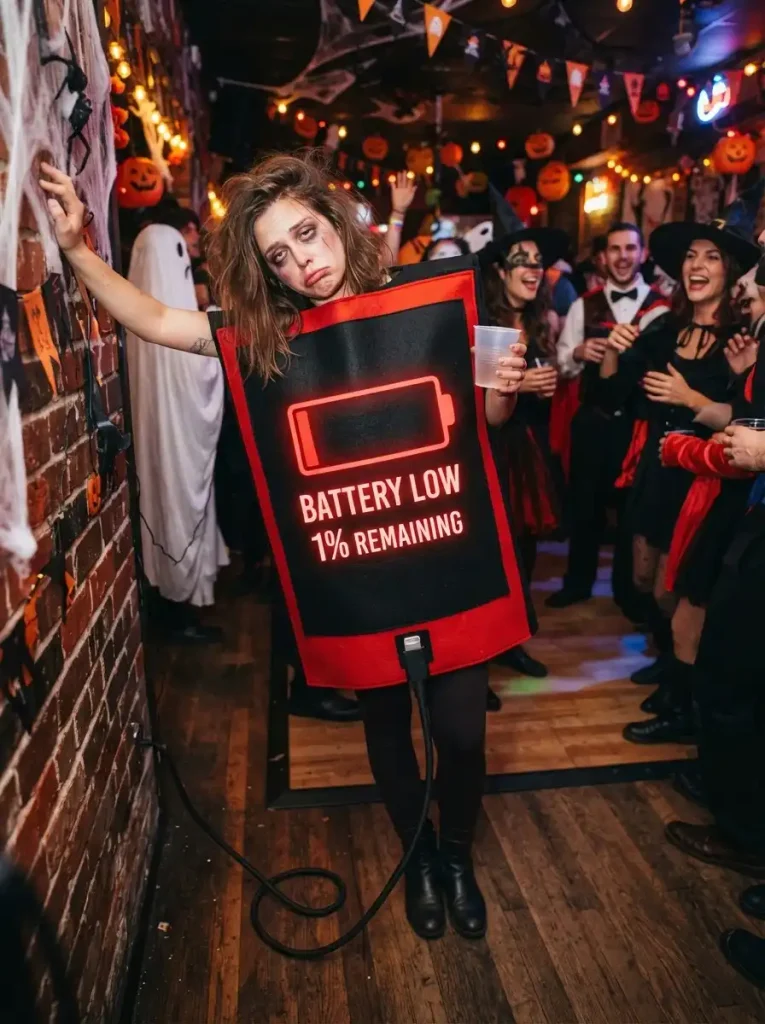12. Human Battery at 1%