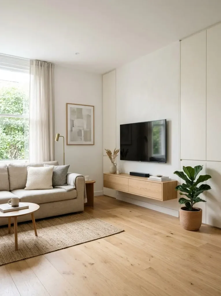 12. Mount the television on the wall