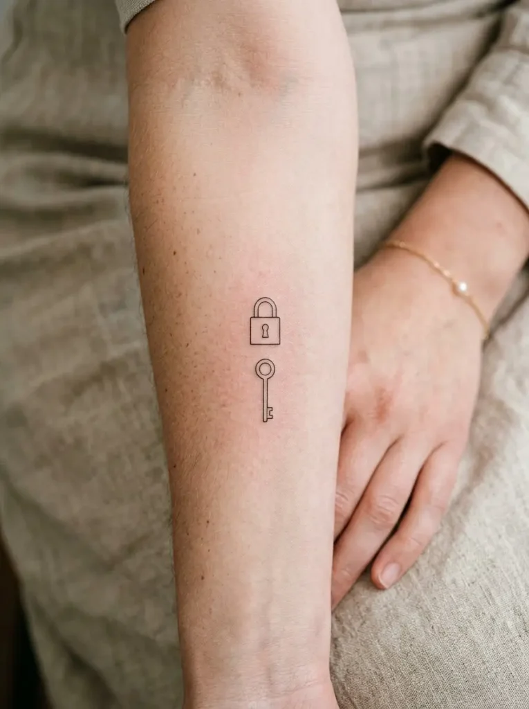 12. Tiny Lock and Key