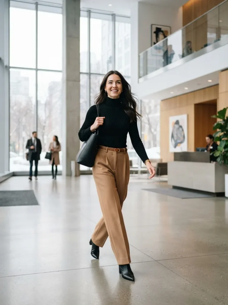 12. Turtleneck & Trouser Set