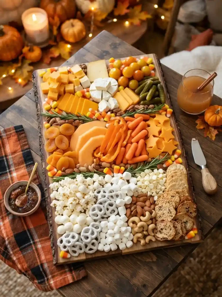 13. Candy Corn Inspired Board