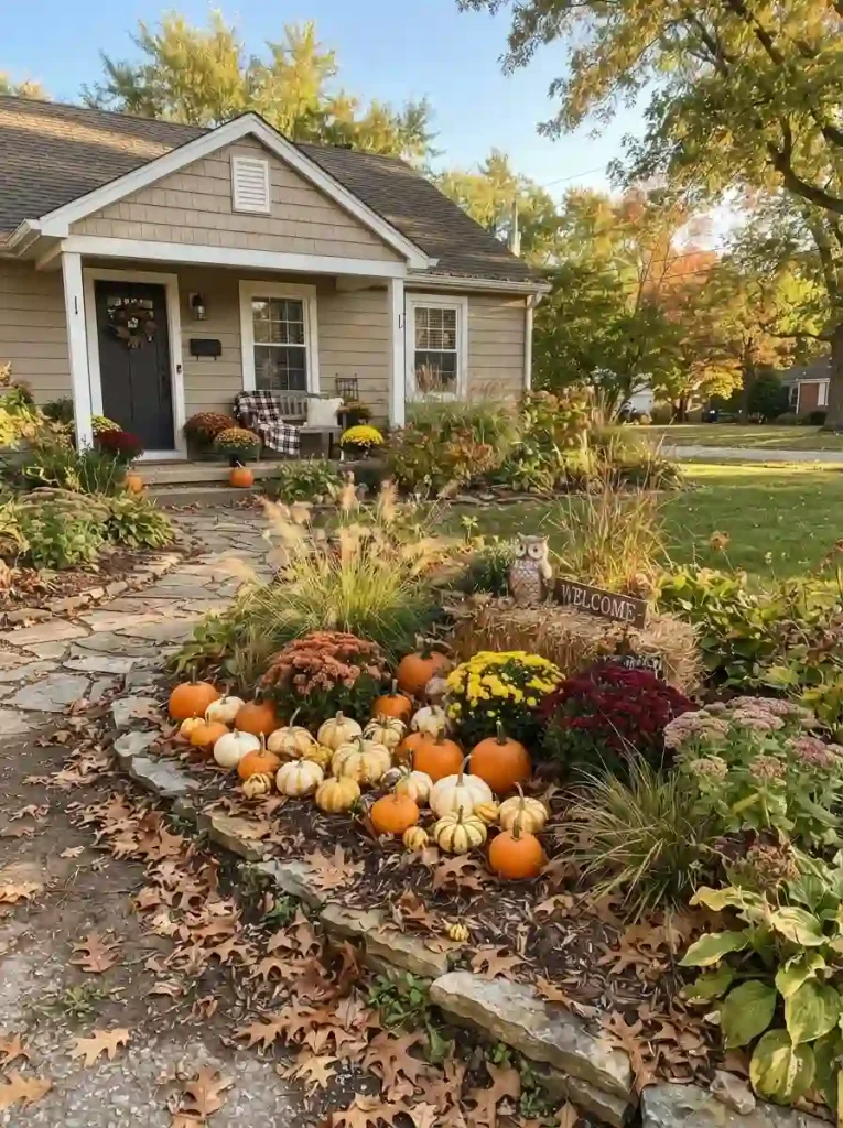 13. Create a Simple Pumpkin Planting Display