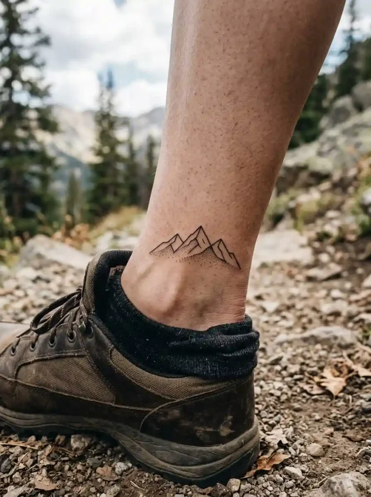 13. Miniature Mountain Dotwork