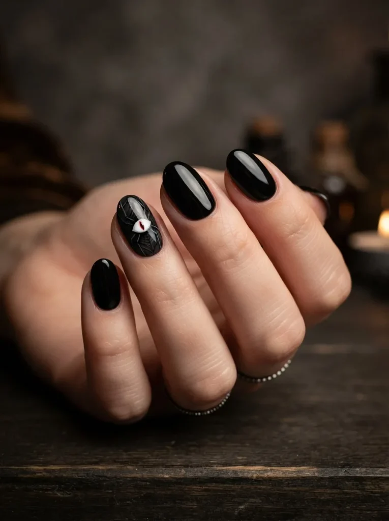 13. Step Into a Spider-Eye Accent Design