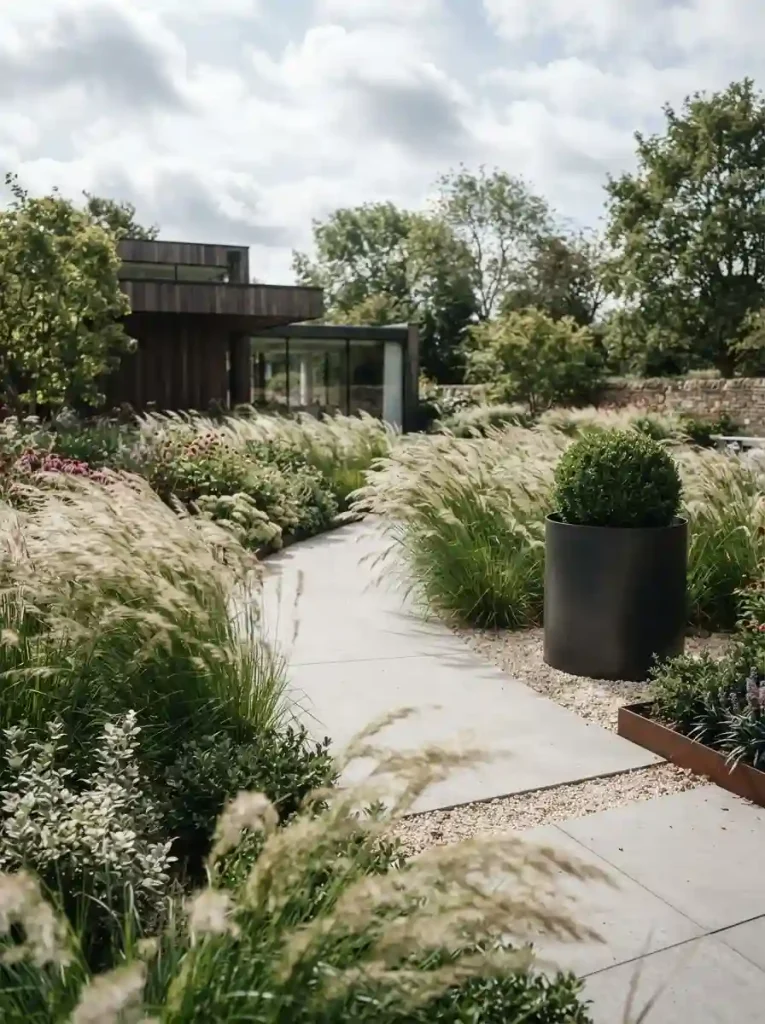 13. Use Ornamental Grasses for Movement