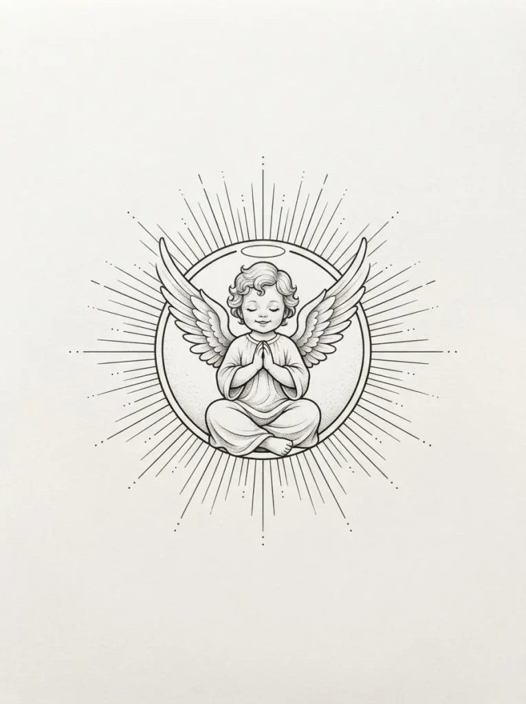 14. Baby Angel With a Sun