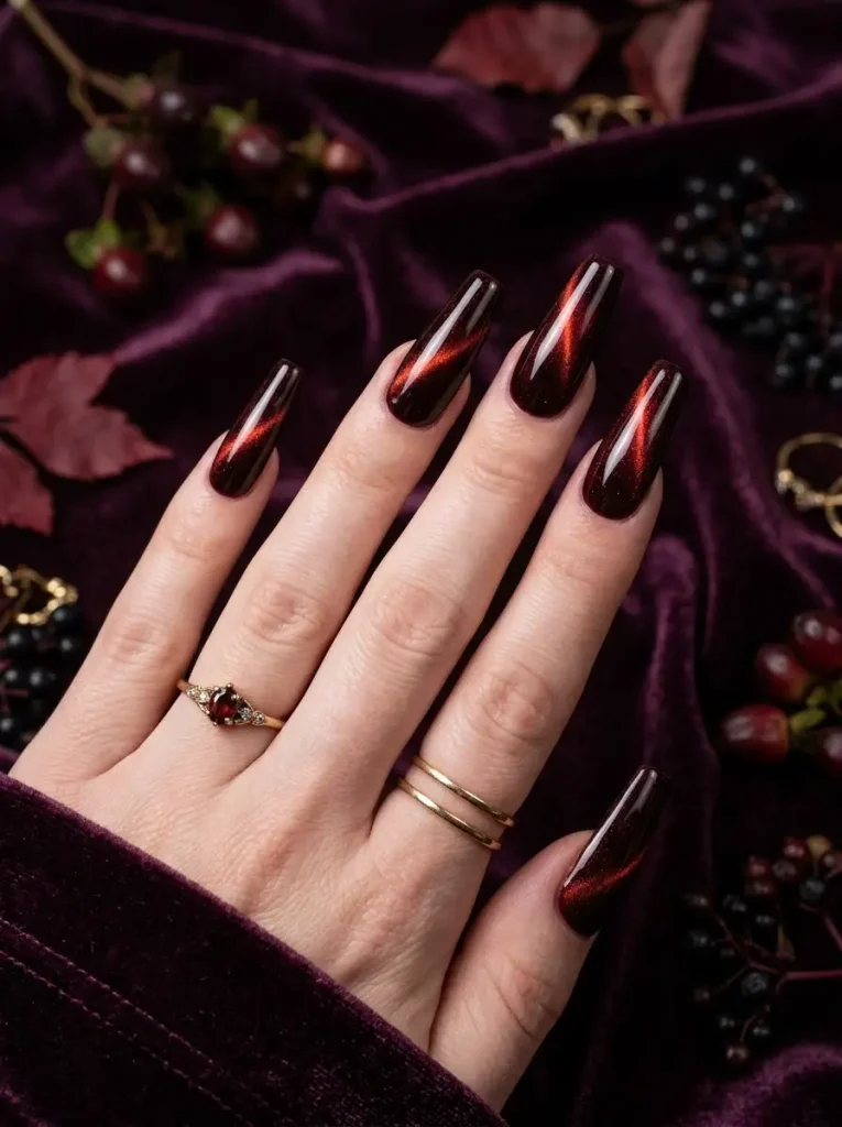 14. Black Cherry Cat Eye