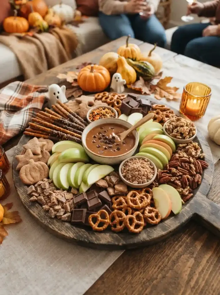 14. Caramel Apple Dessert Board