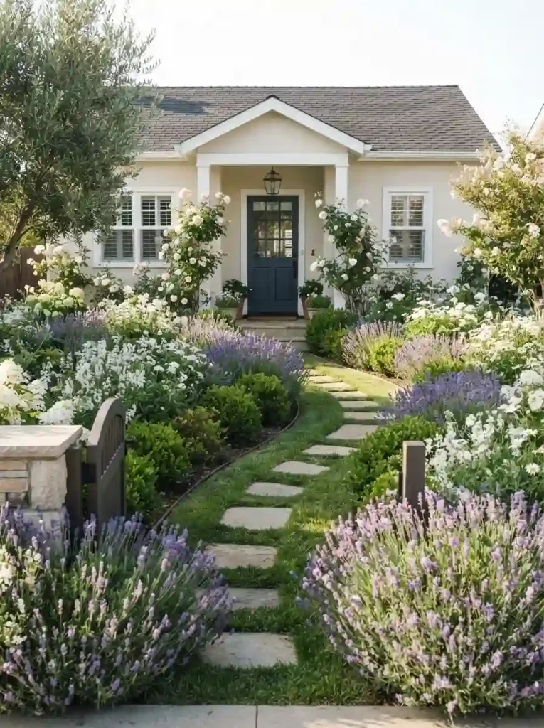14. Make a Small Front Yard Feel Bigger With Repetition