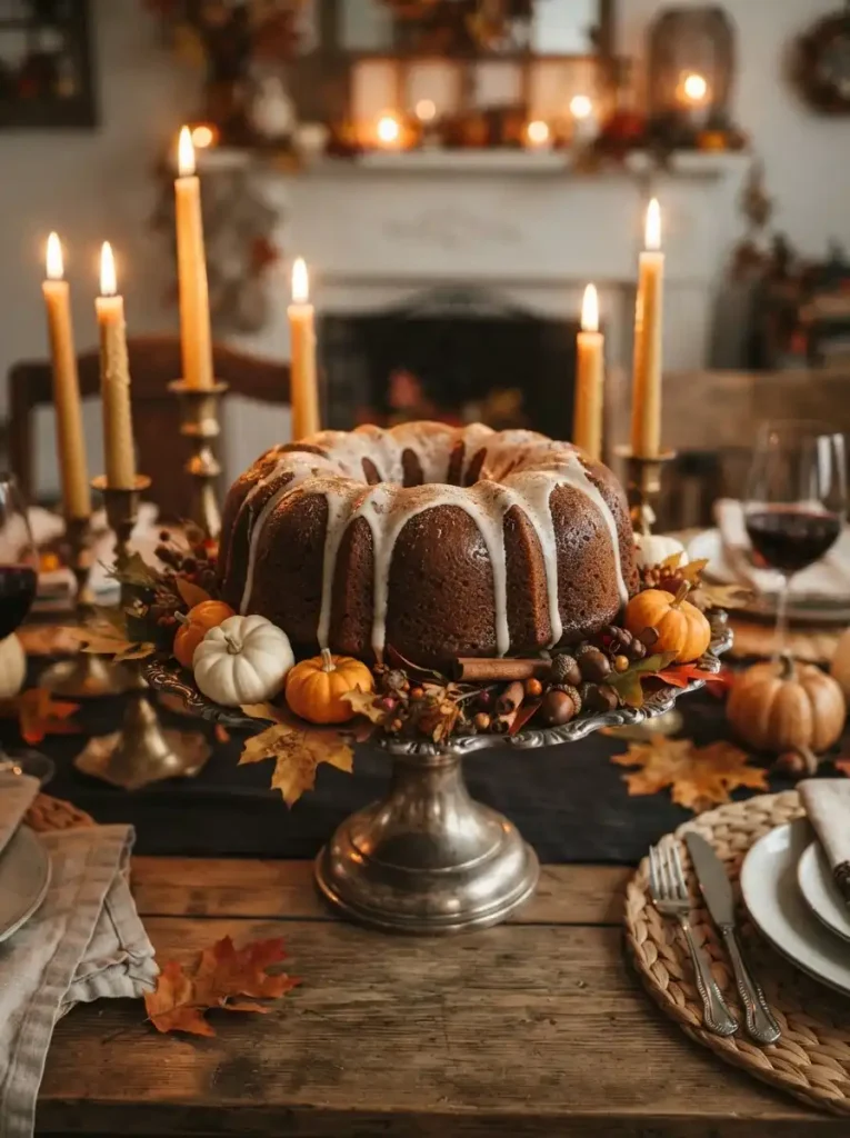 14. Pumpkin Spice Bundt Cake
