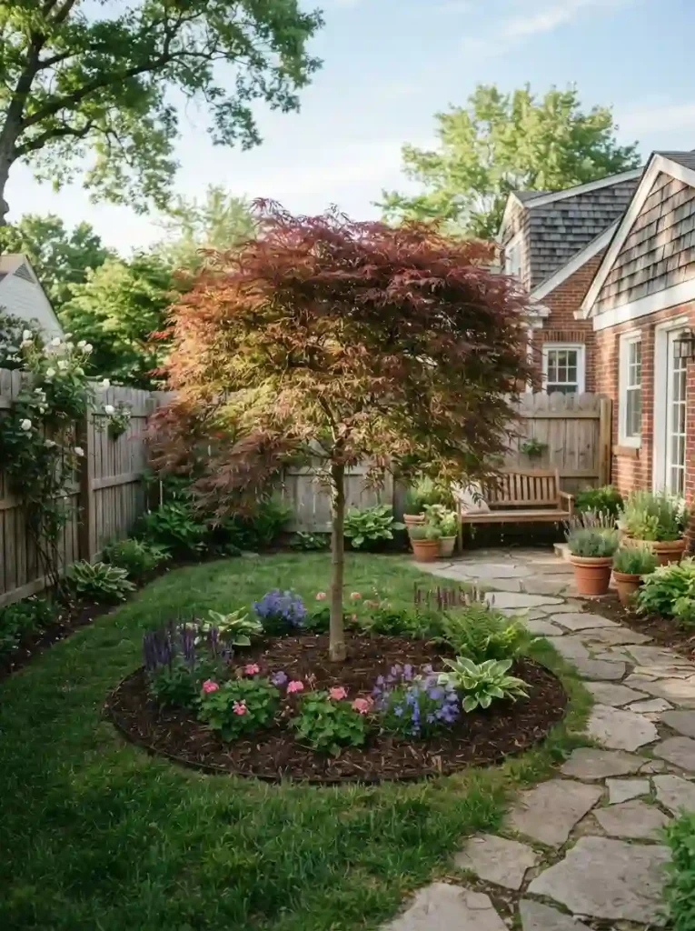15. Add a small ornamental tree