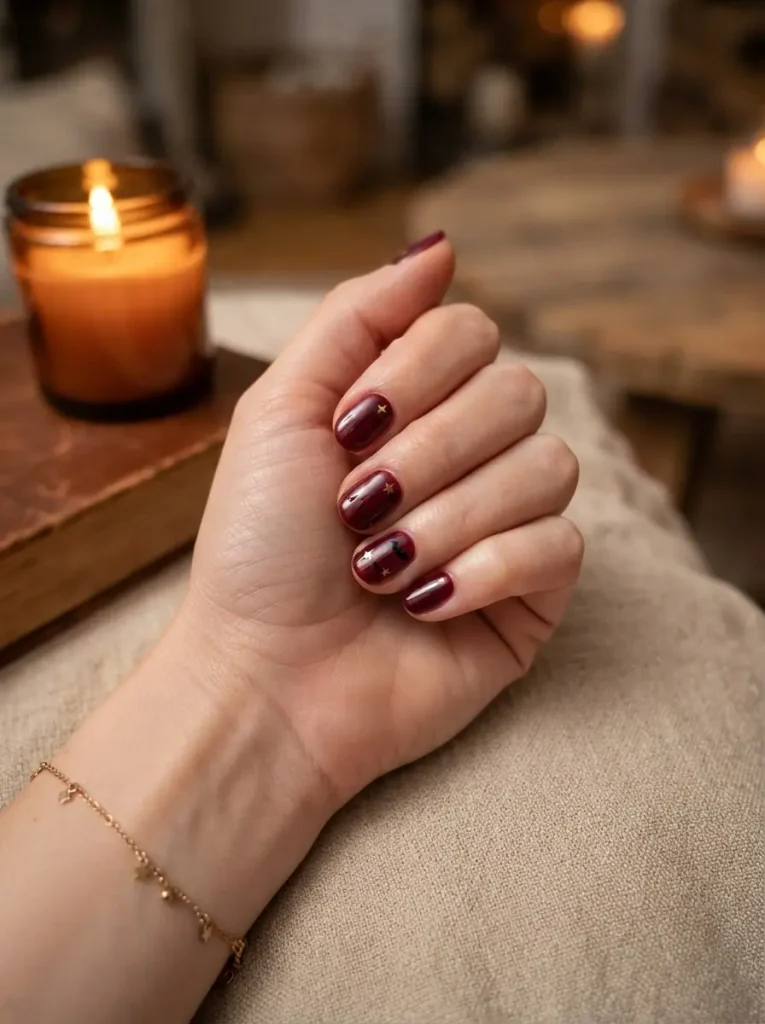 15. Do & Don't With Deep Burgundy Nails