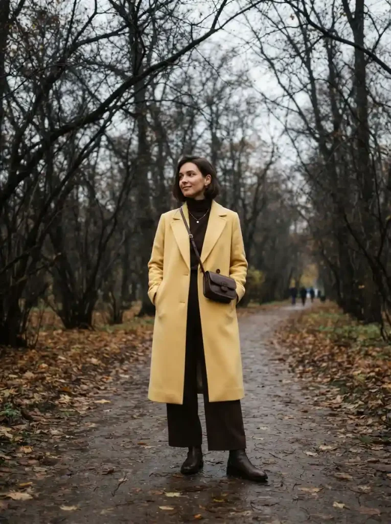 15. Espresso & Butter Yellow