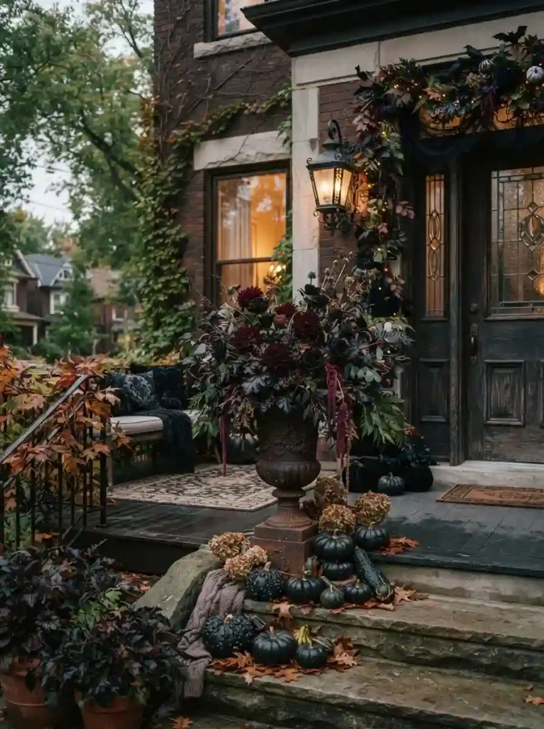 15. Gothic Floral Porch