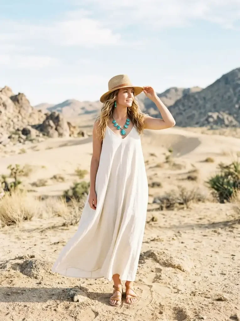 15. Ivory and Turquoise