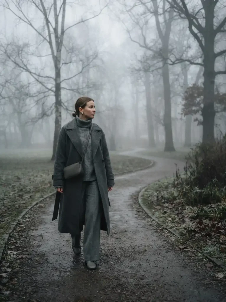 15. Monochrome Grey Layering