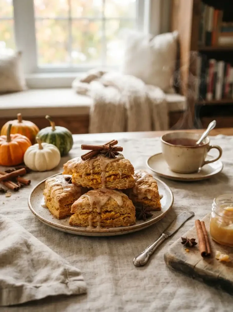 15. Pumpkin Spice Scones