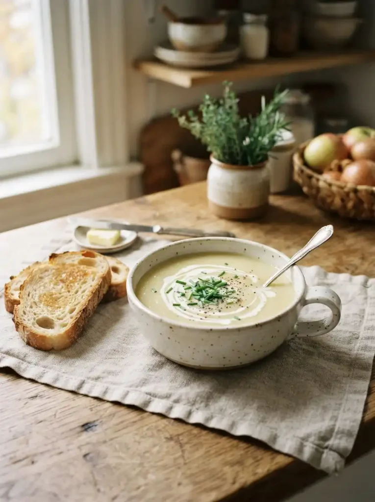 15. Quick Potato Leek Soup