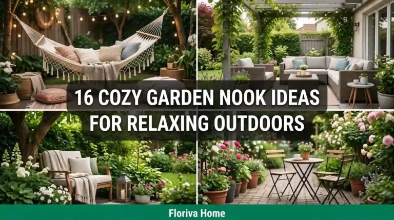 Cozy Garden Nook Ideas for Relaxing Outdoors