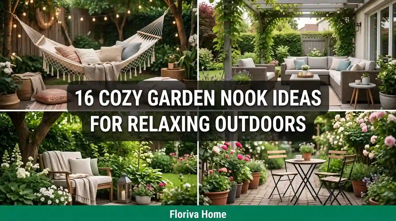 Cozy Garden Nook Ideas for Relaxing Outdoors
