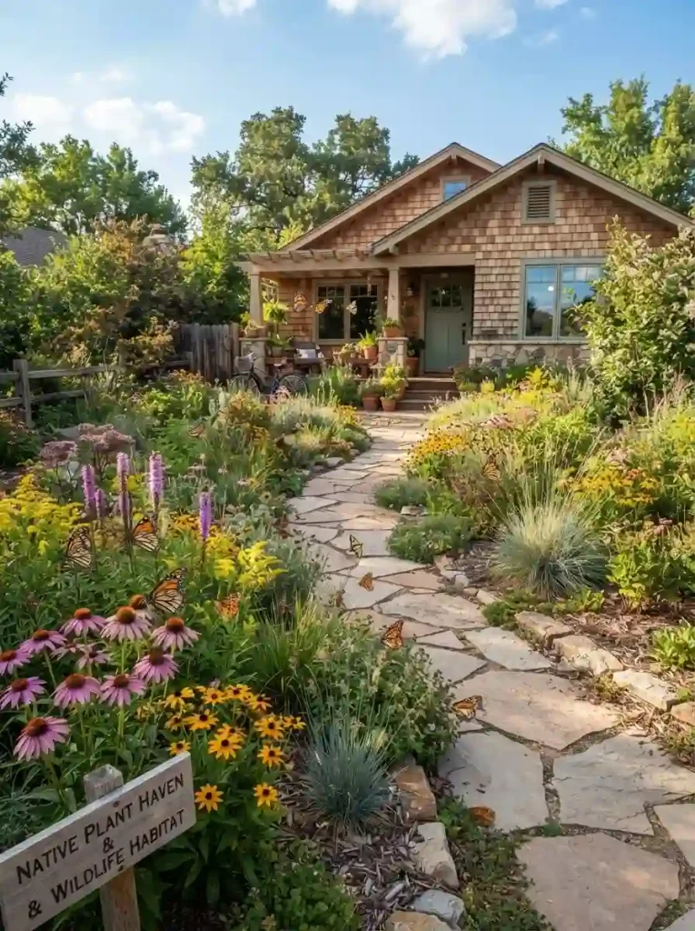 16. Create a Front Yard With Native Plants