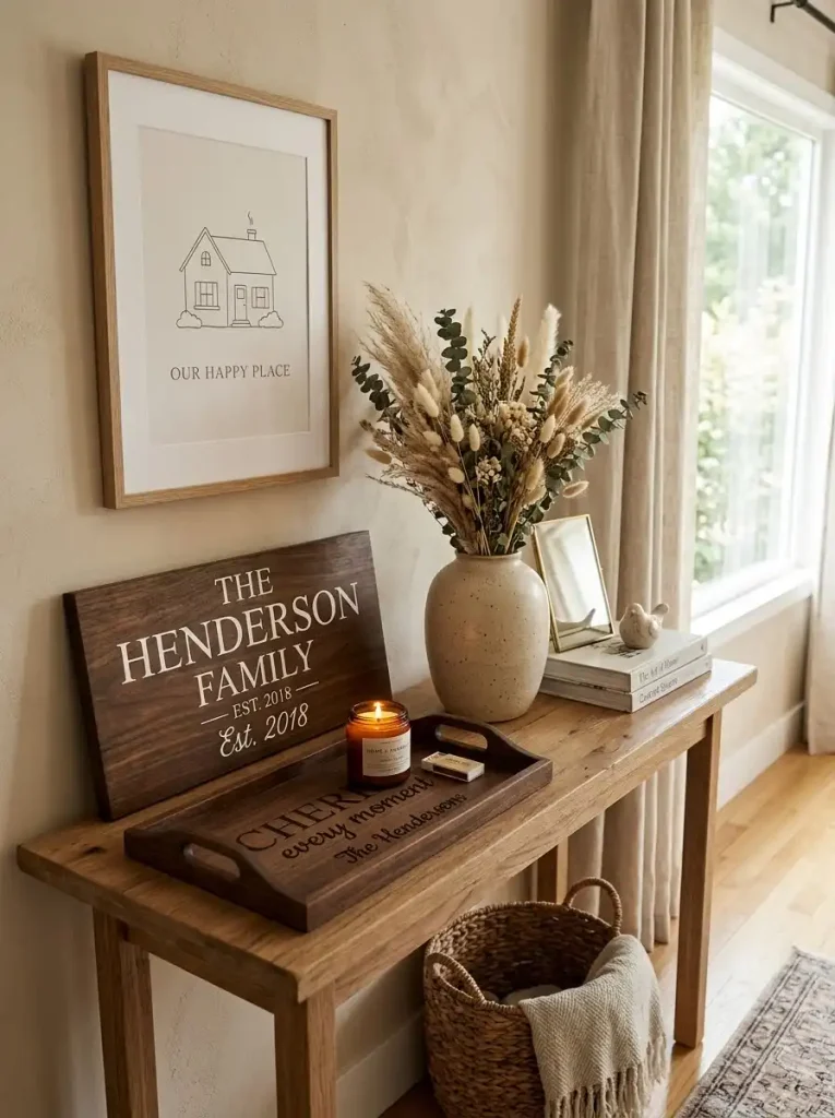 16. Custom Home Decor