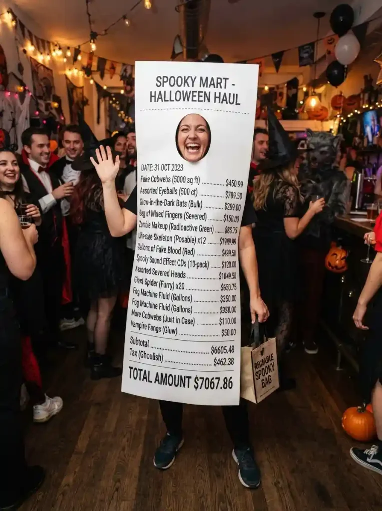 16. Giant Receipt