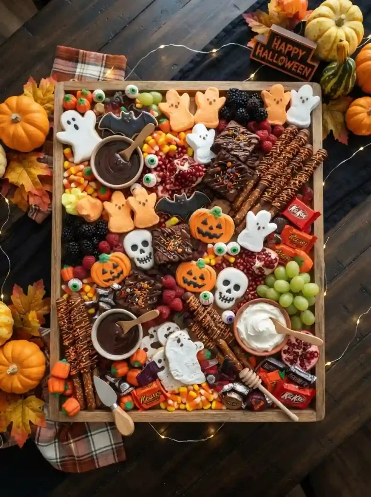 16. Halloween Dessert Charcuterie Board