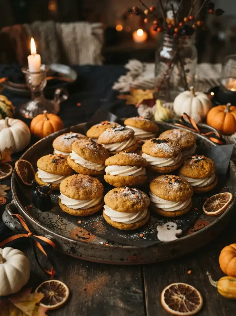 16. Pumpkin Spice Whoopie Pies