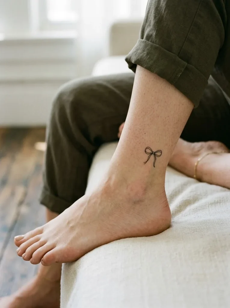16. Tiny Bow Outline
