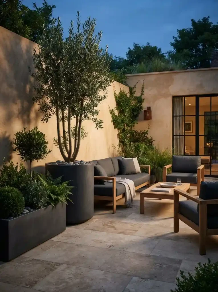 16. Use Large Planters as Architectural Features