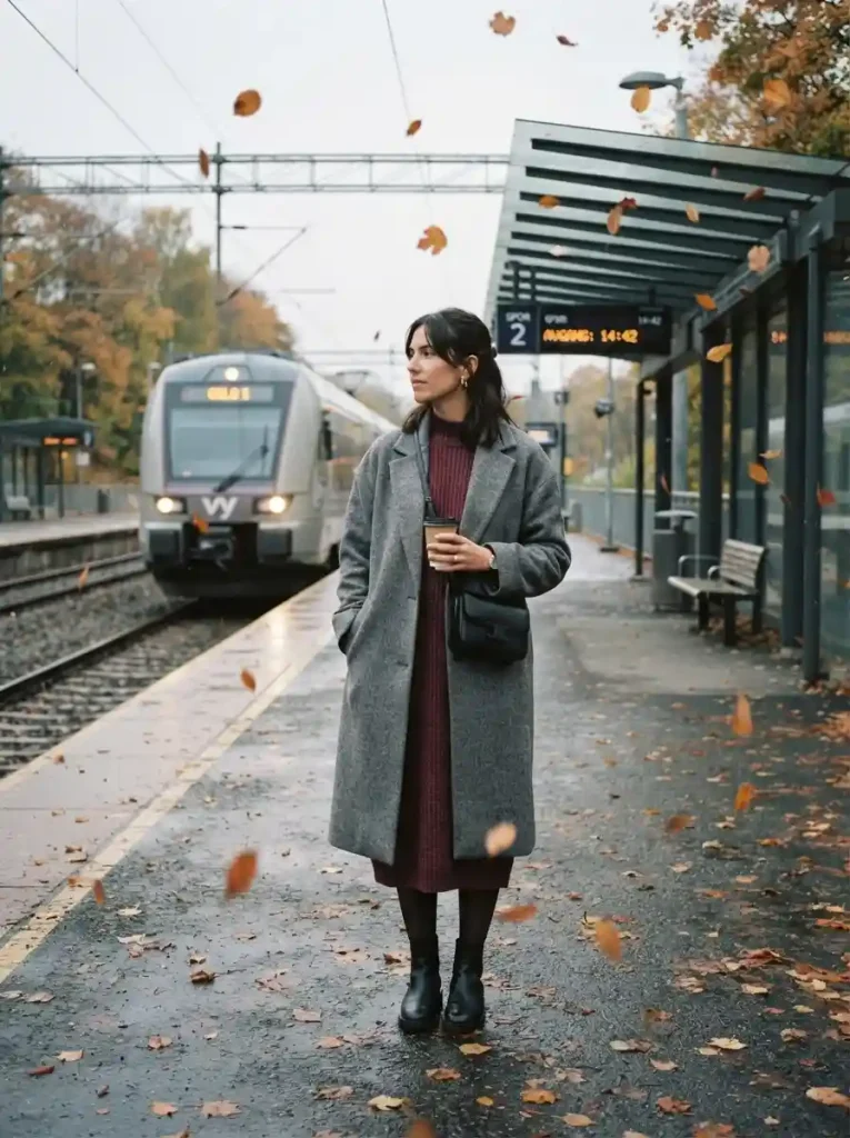 16. Wine & Heather Gray