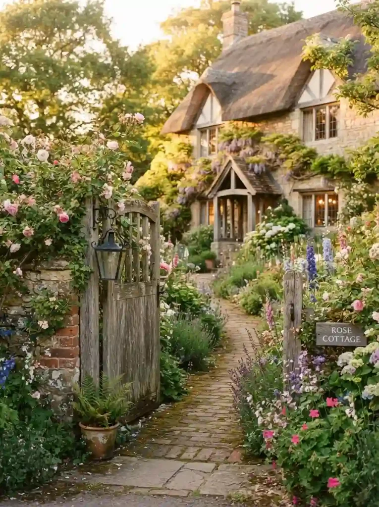 17. Bring Vintage Charm With a Garden Gate