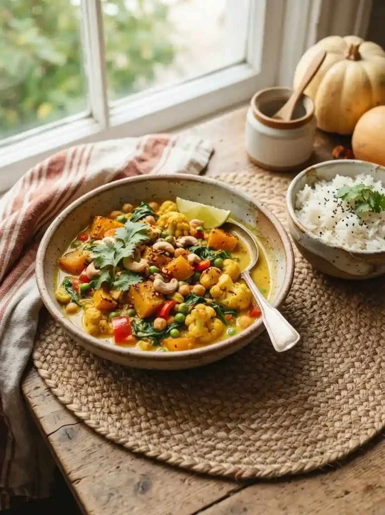 17. Harvest Vegetable Coconut Curry