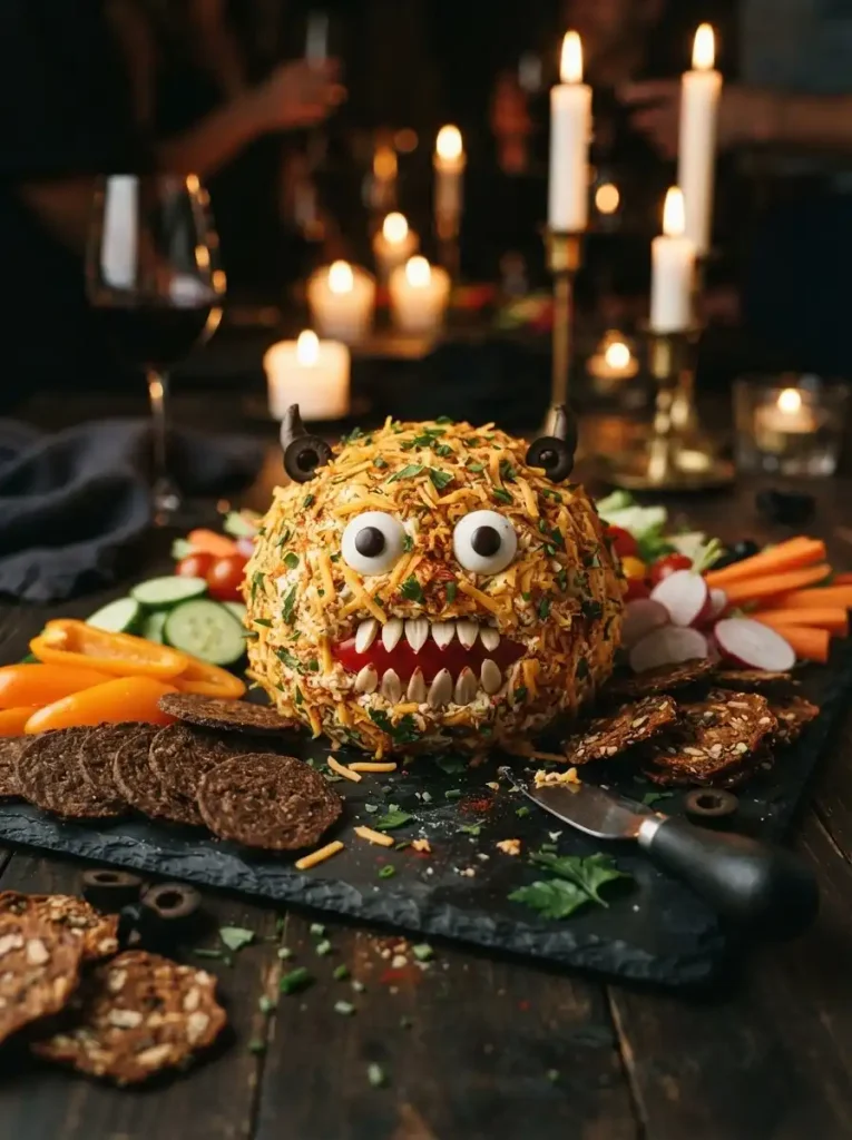 17. Monster Cheese Ball