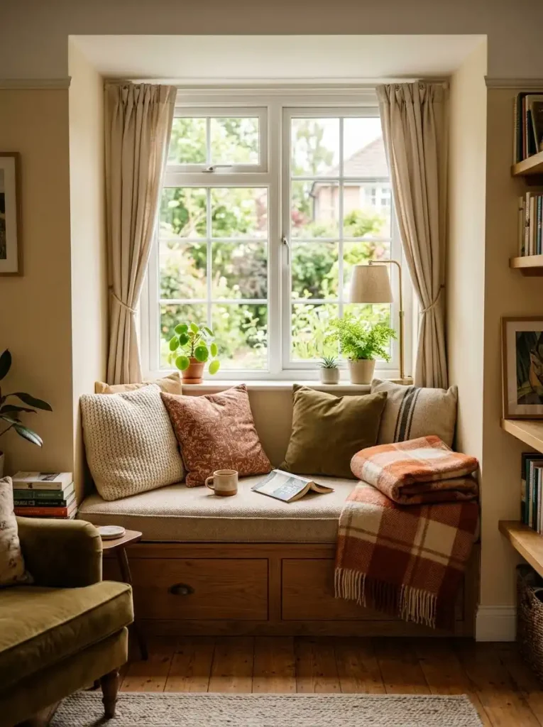 18. A Window Seat Nook