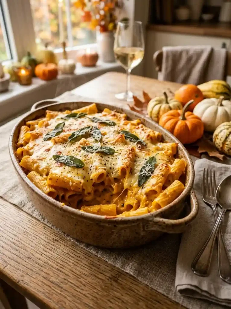 18. Butternut Squash and Sage Pasta Casserole